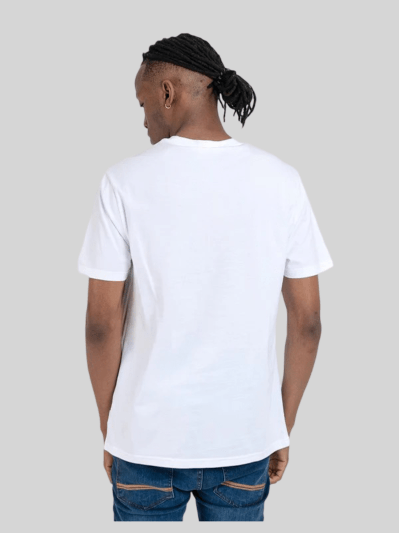 BEN SHERMAN GUITAR ILLUSION TEE - WHITE - Switch On Africa