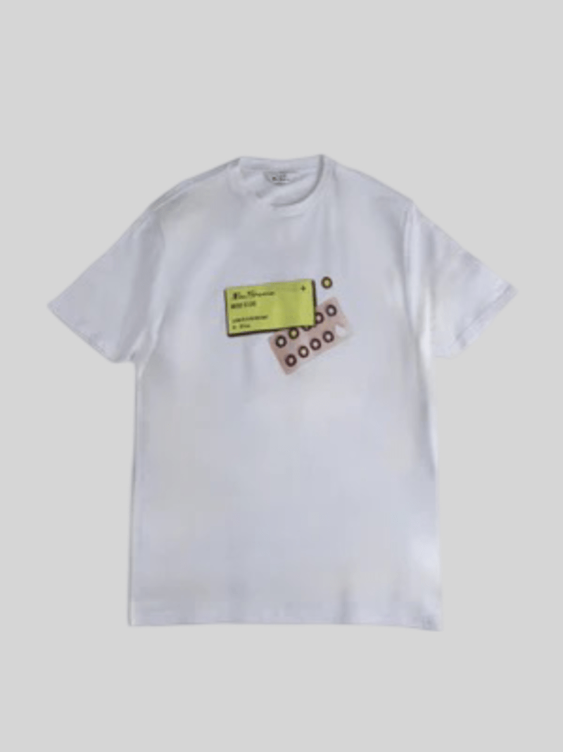 Ben Sherman Music Life Tee White - Switch On Africa