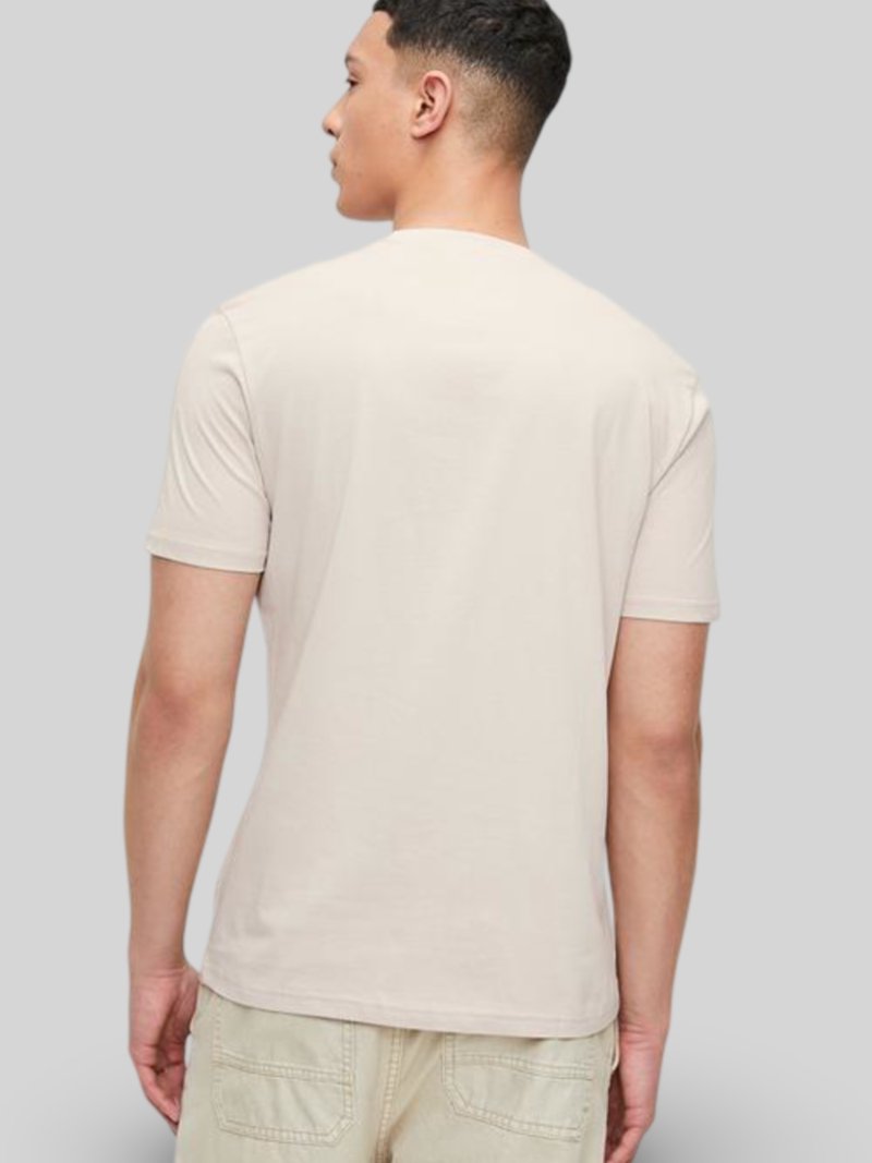 BEN SHERMAN Off Line Texture T-Shirt - Plaster - Switch On Africa
