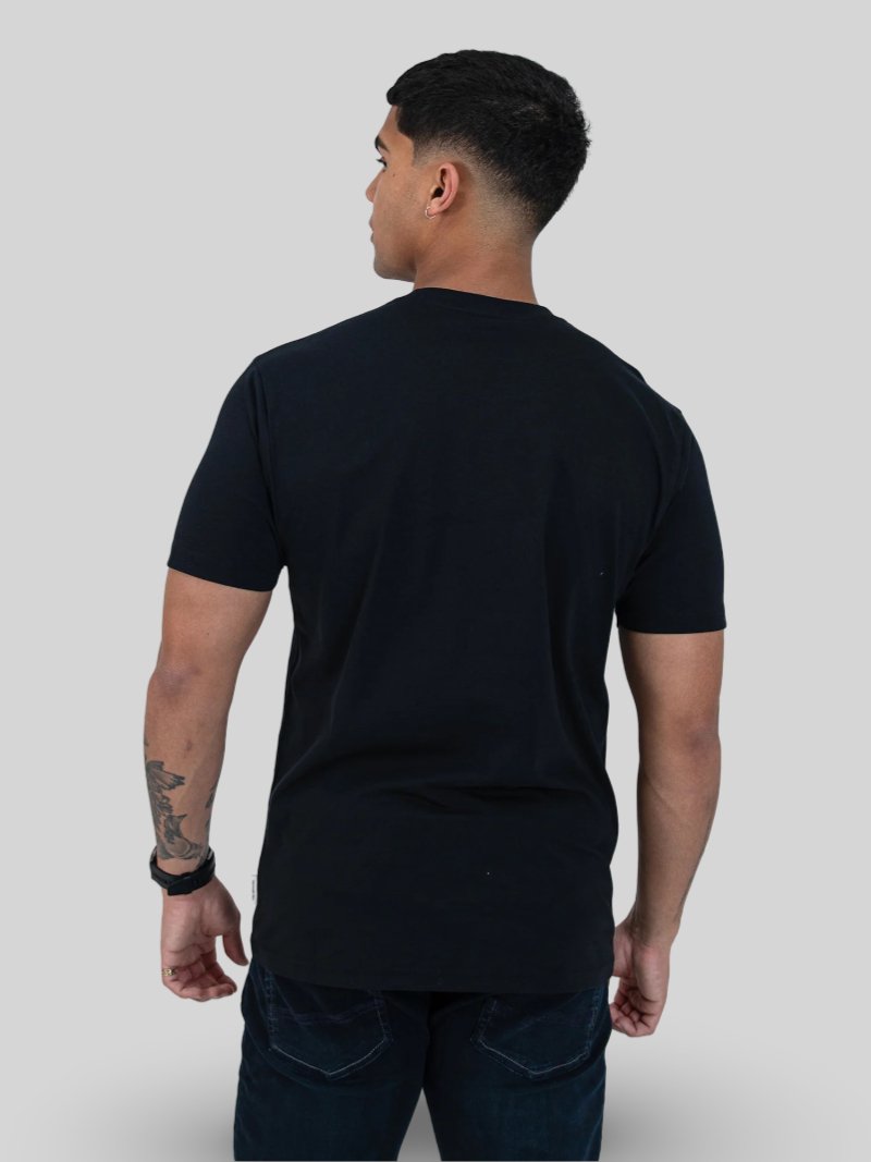 Ben Sherman PORTABLE RADIO TEE - BLACK - Switch On Africa
