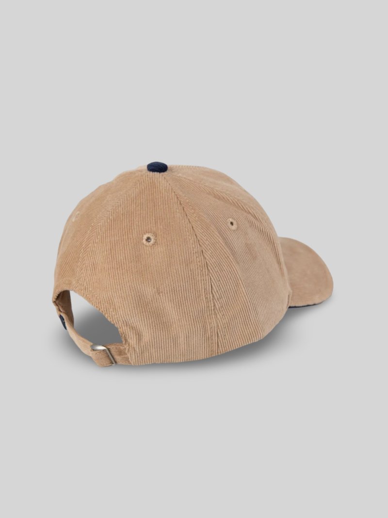 BEN SHERMAN SCRIPT CORDUROY CAP - SAND - Switch On Africa