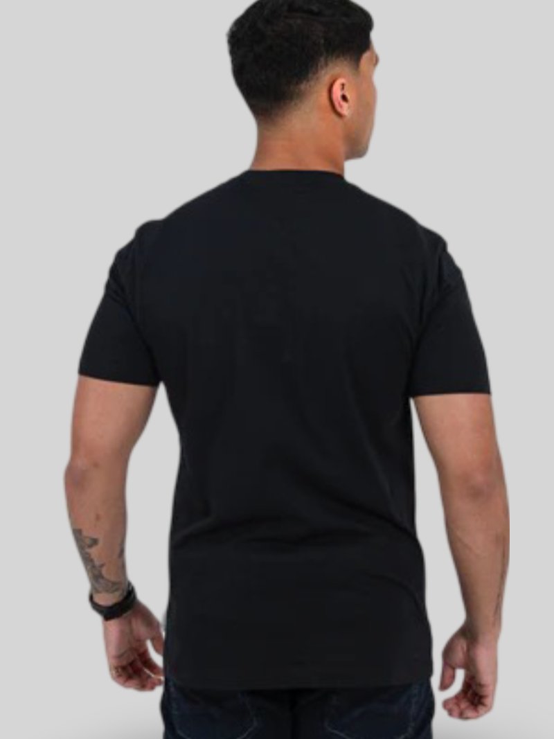 BEN SHERMAN TARGET TEE - BLACK - Switch On Africa