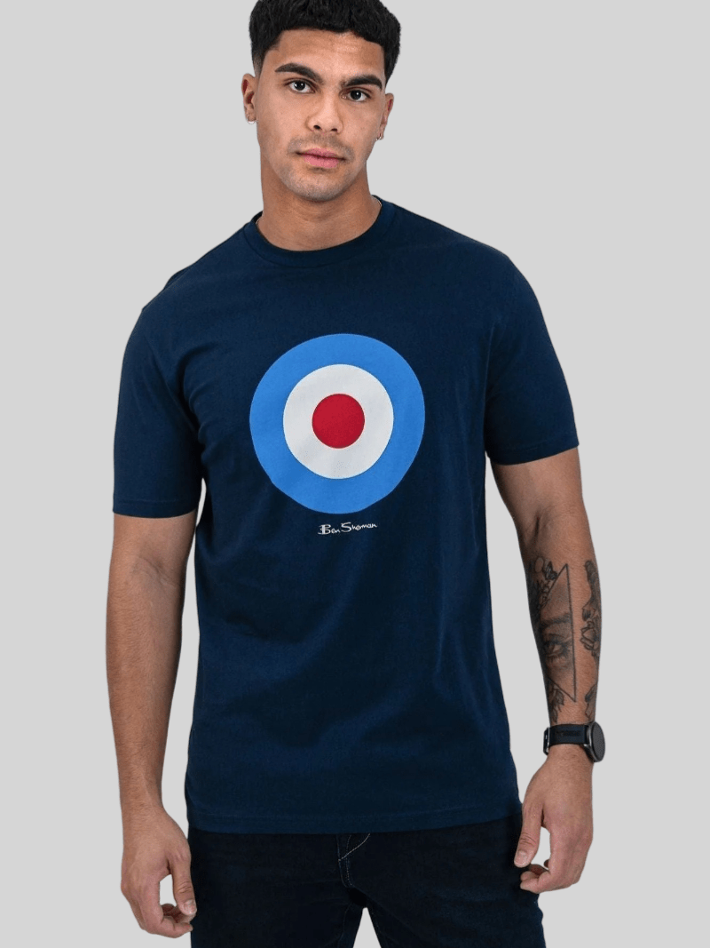 Ben Sherman Target Tee Navy - Switch On Africa