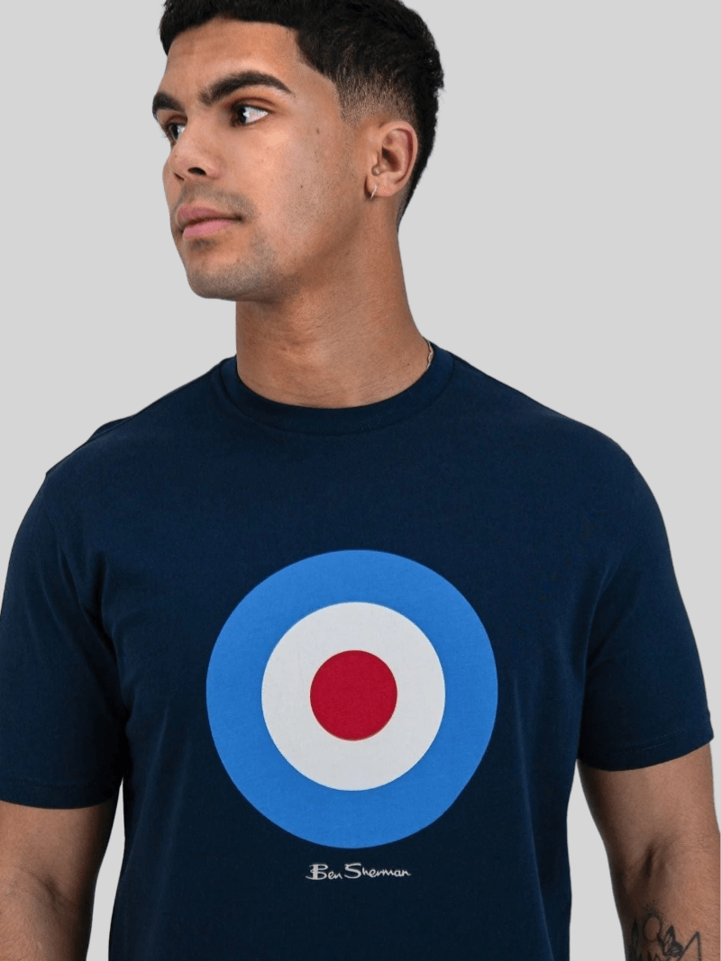 Ben Sherman Target Tee Navy - Switch On Africa