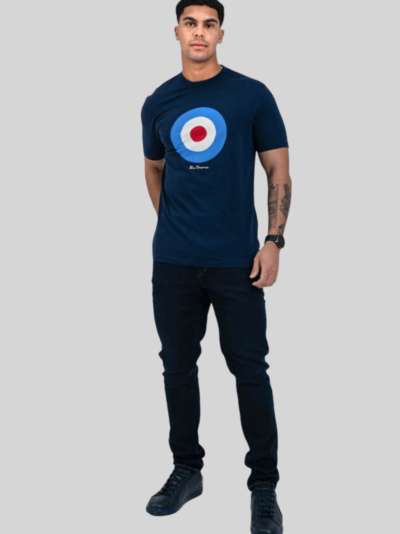 Ben Sherman Target Tee Navy - Switch On Africa