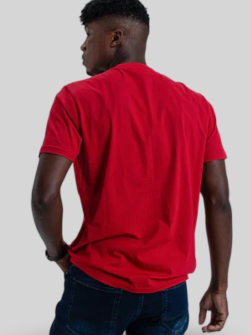 BEN SHERMAN TARGET TEE - RED - Switch On Africa