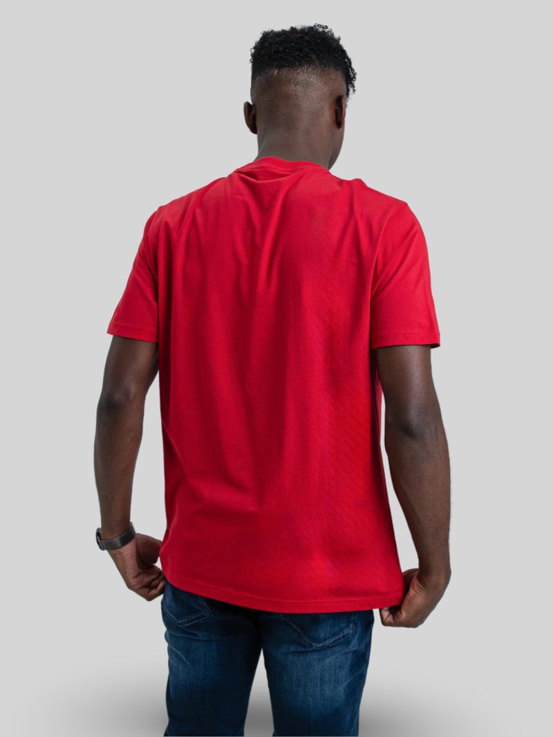 BenSherman EXPOLDED SCOOTER FOIL PRINT T - SHIRT - RED - Switch On Africa