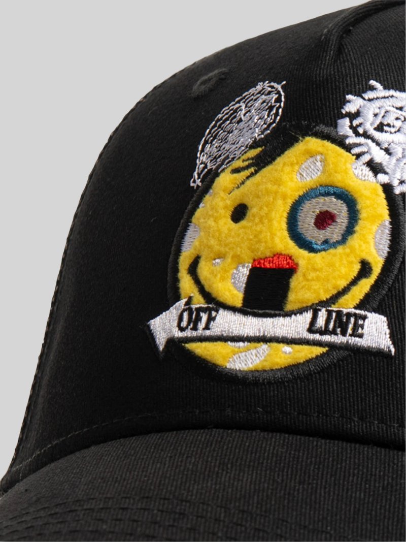 BenSherman HAPPY BEAR TRUCKER CAP - BLACK - Switch On Africa