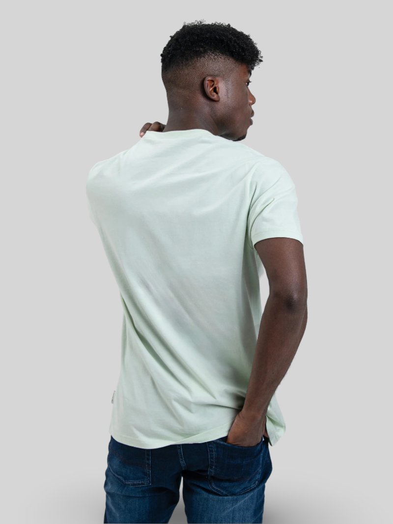 BENSHERMAN TARGET POCKET TEE - PISTACHIO - Switch On Africa