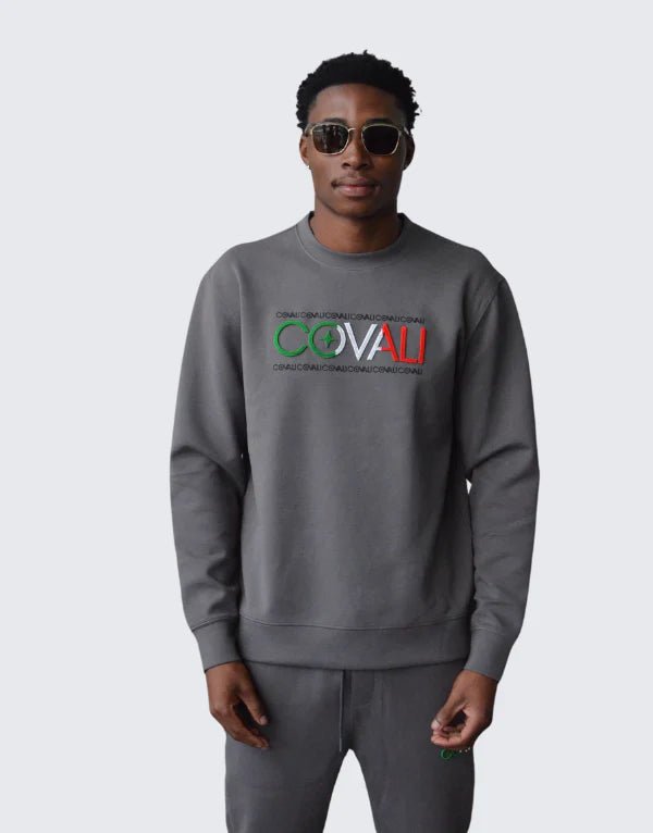 Covali Bolsena Sweater Grey - Switch On Africa