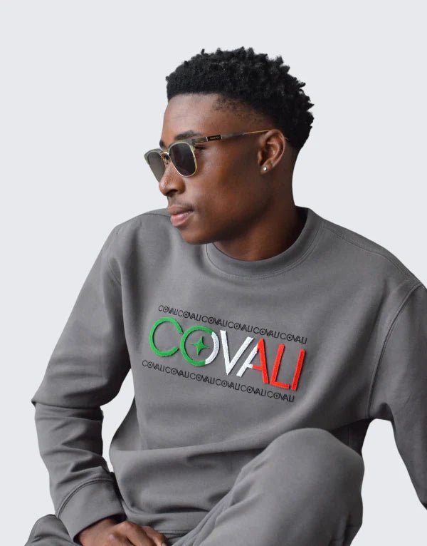 Covali Bolsena Sweater Grey - Switch On Africa