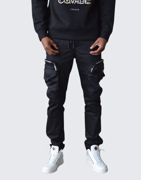 Covali Cargo Pants Black - Switch On Africa