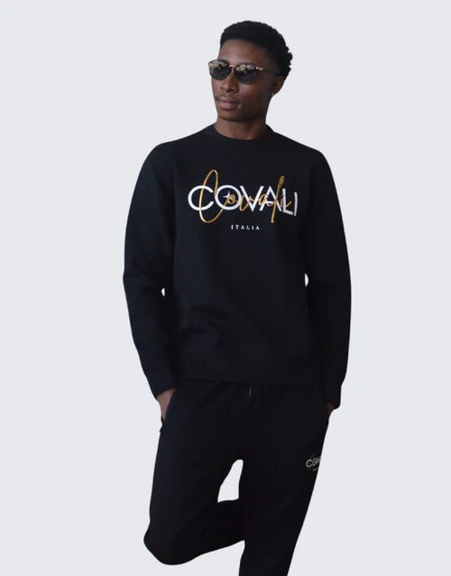 Covali Nadal Sweater Black - Switch On Africa