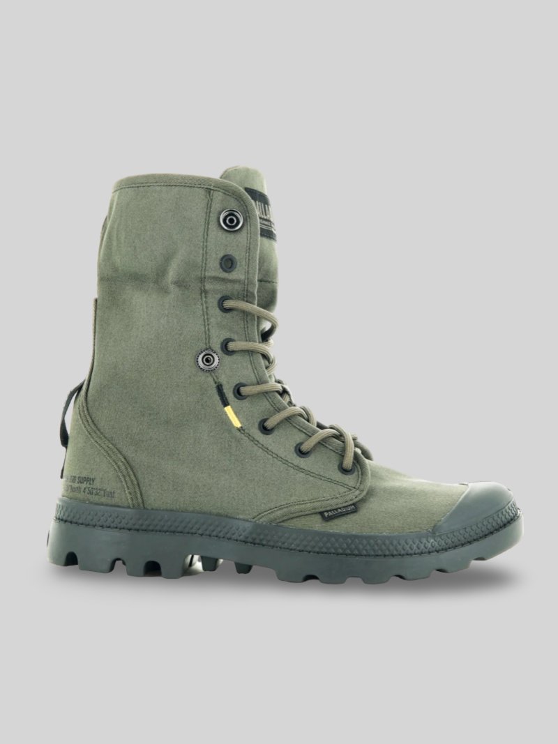Palladium Pampa Baggy Supply Olive Night - Switch On Africa