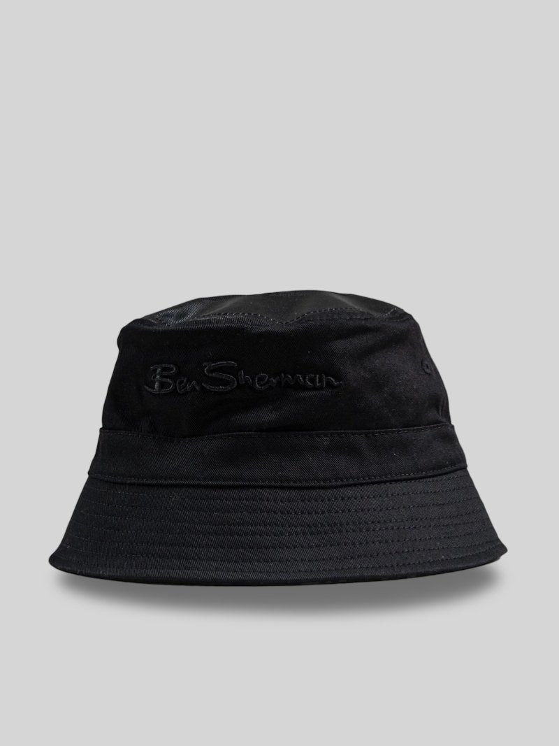 Plastisol Bucket Hat - Black - Switch On Africa