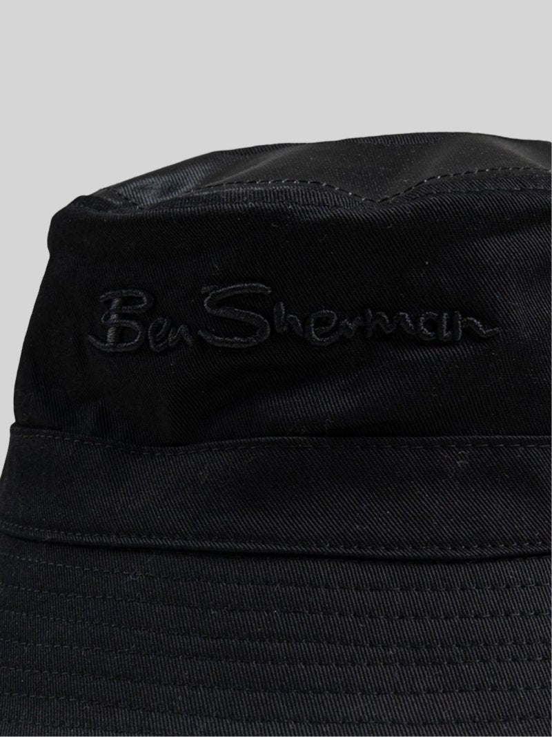 Plastisol Bucket Hat - Black - Switch On Africa
