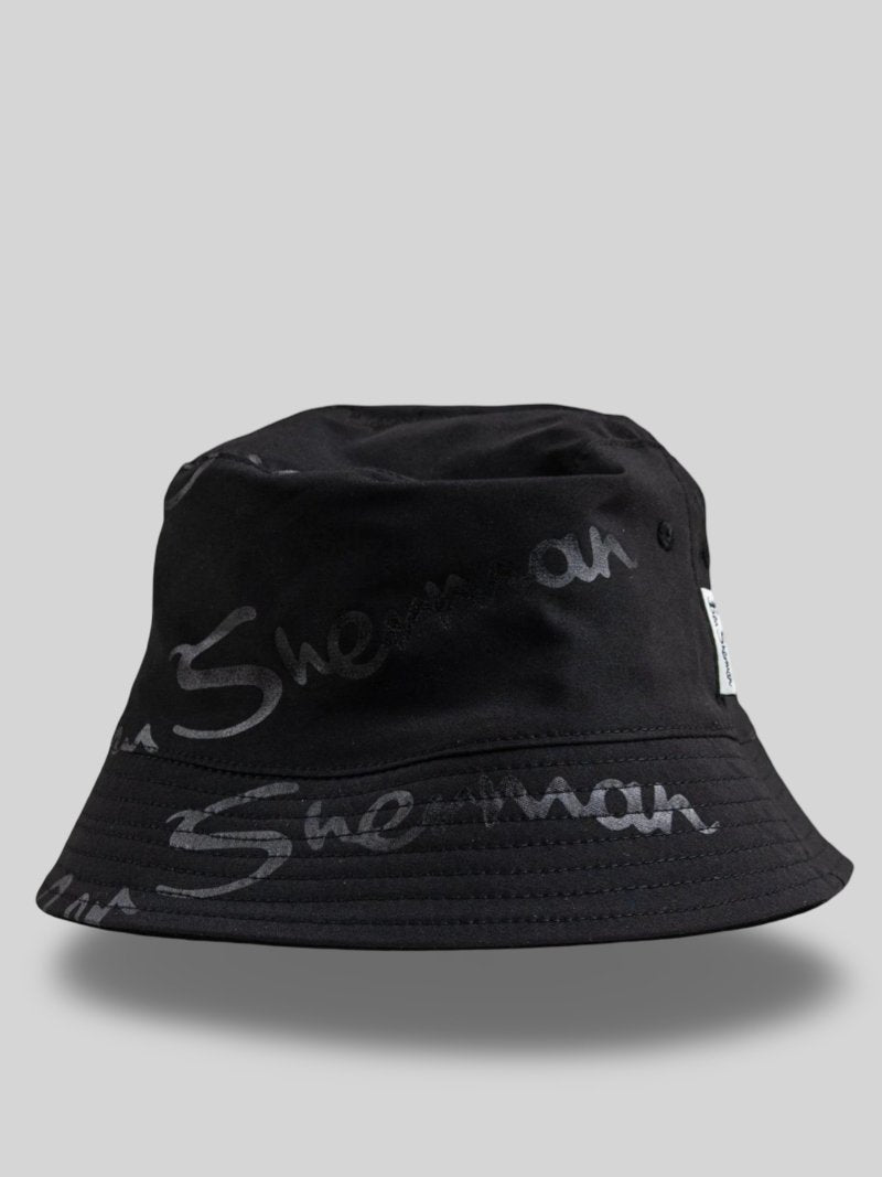 Plastisol Bucket Hat - Black - Switch On Africa