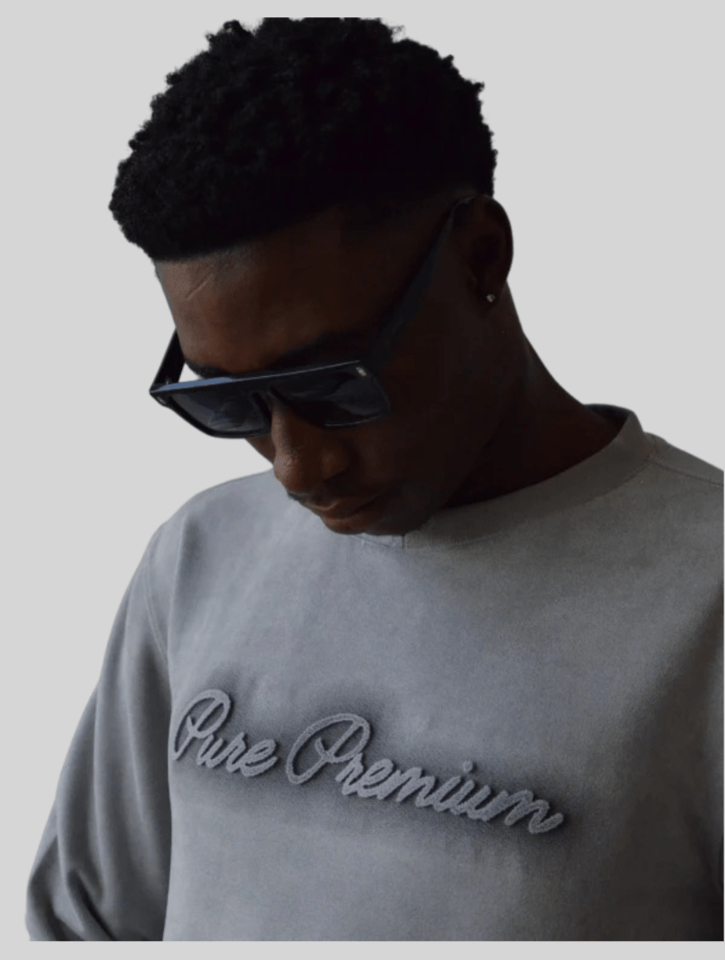 Pure Premium Evaan Sweater Grey - Switch On Africa