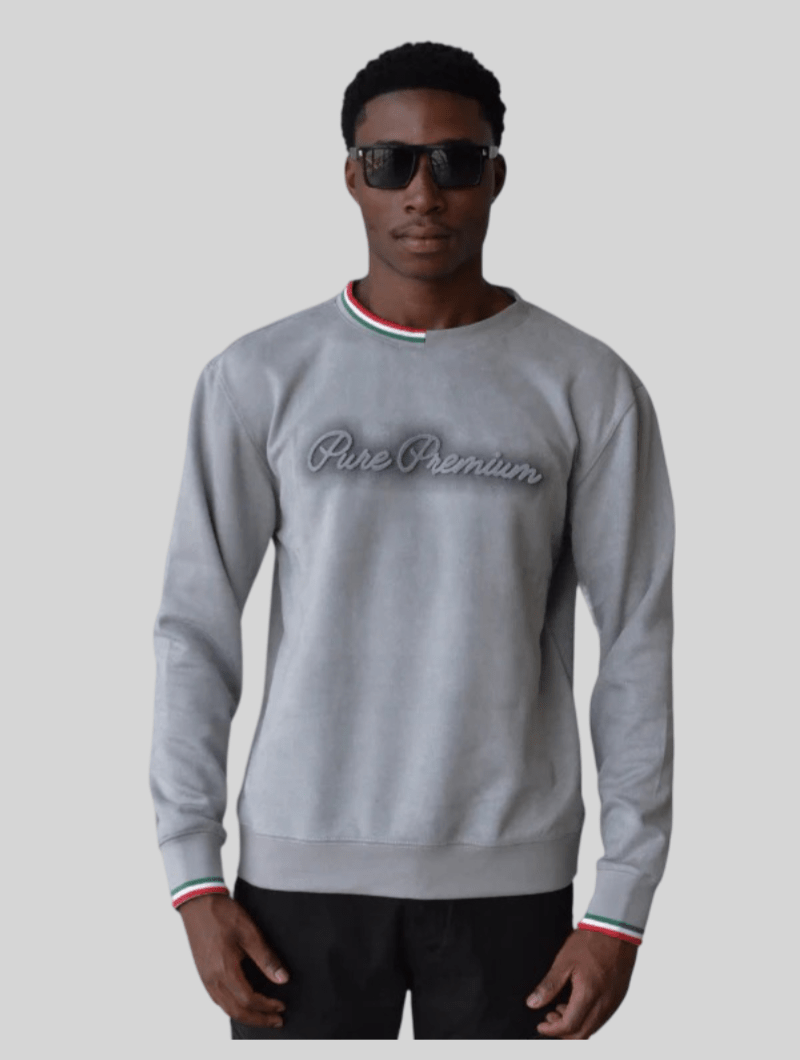 Pure Premium Evaan Sweater Grey - Switch On Africa