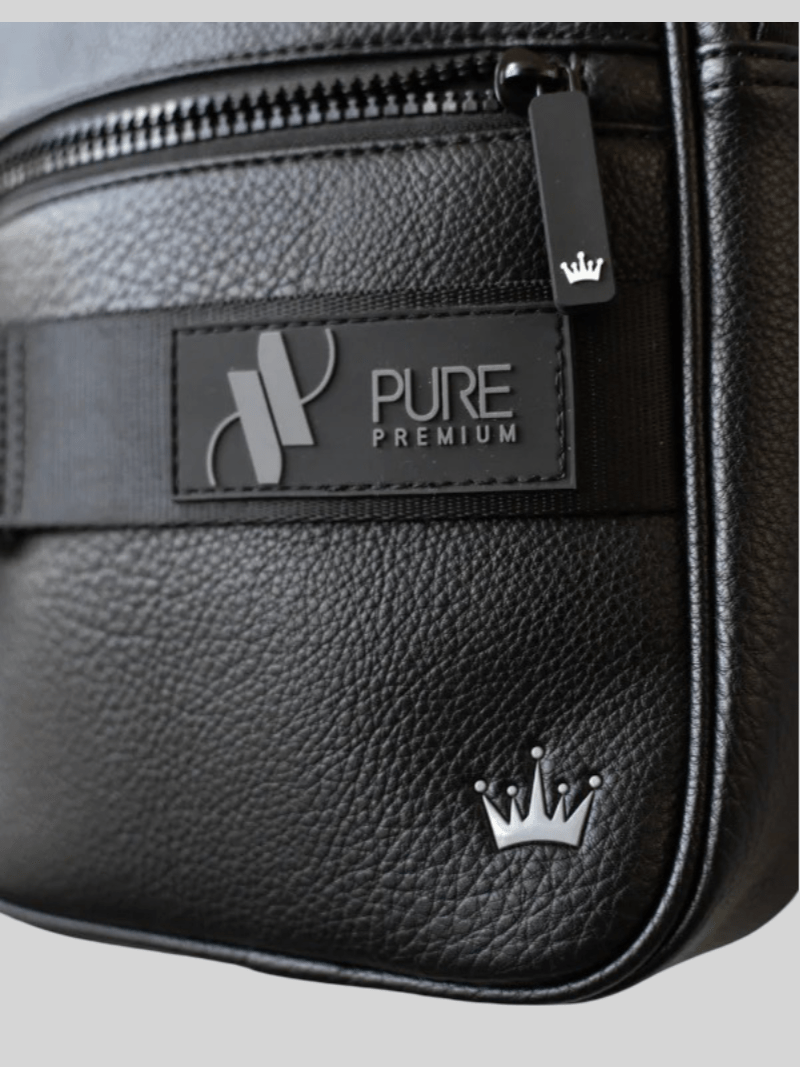 Pure Premium L Man Bag Black - Switch On Africa