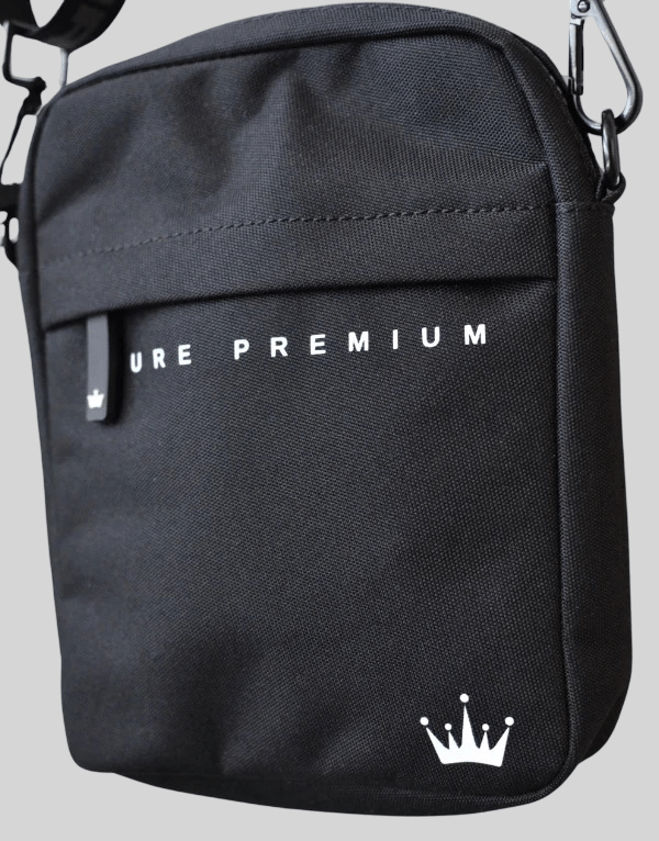 Pure Premium M Man Bag Black - Switch On Africa