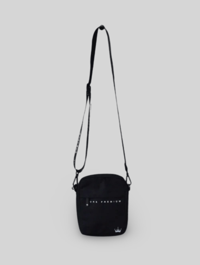 Pure Premium M Man Bag Black - Switch On Africa