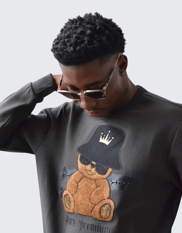 Pure Premium Namek Sweater Dark Grey - Switch On Africa