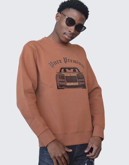 Pure Premium Rico Sweater Rust - Switch On Africa