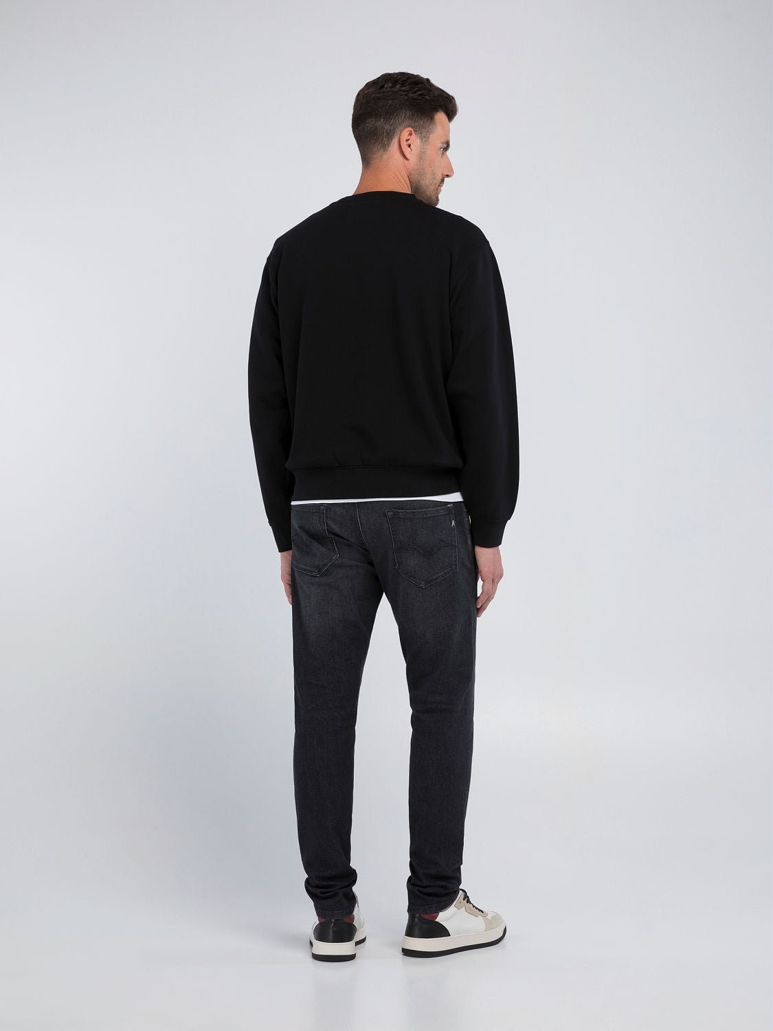 Replay Attitude Sweater Black - Switch On Africa