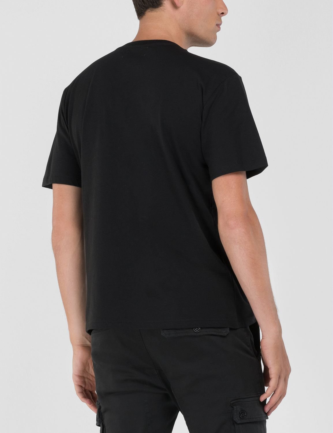 Replay Badge Tee Black - Switch On Africa