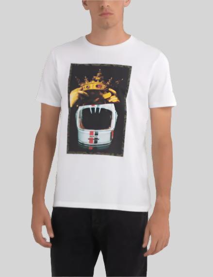 Replay Crown Tee White - Switch On Africa