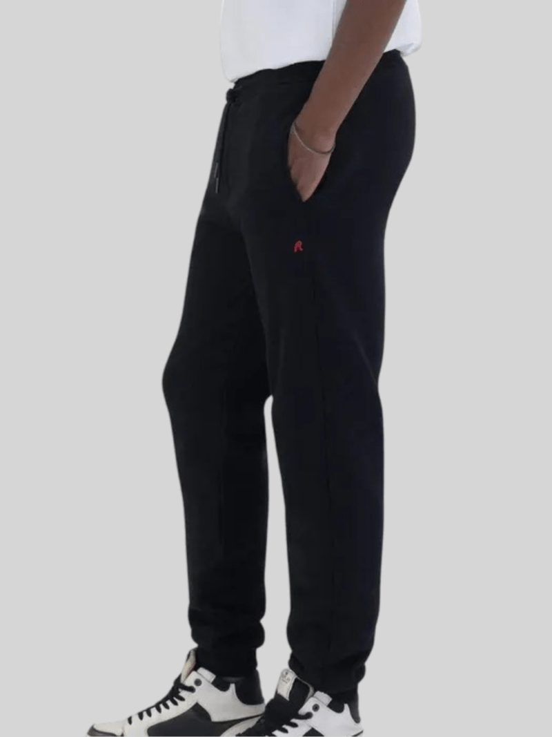 Replay Embroidered R Sweatpants Men Black - Switch On Africa