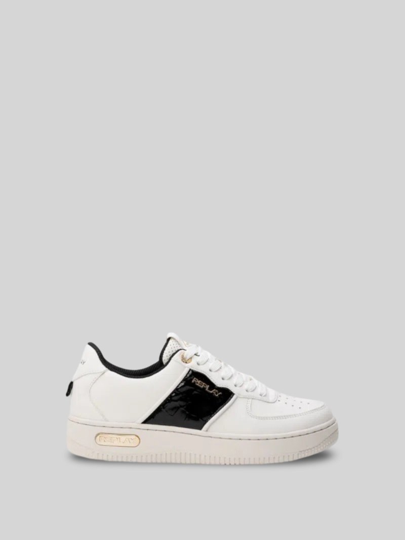 REPLAY EPIC W SHINY SNEAKERS WHITE Switch On Africa