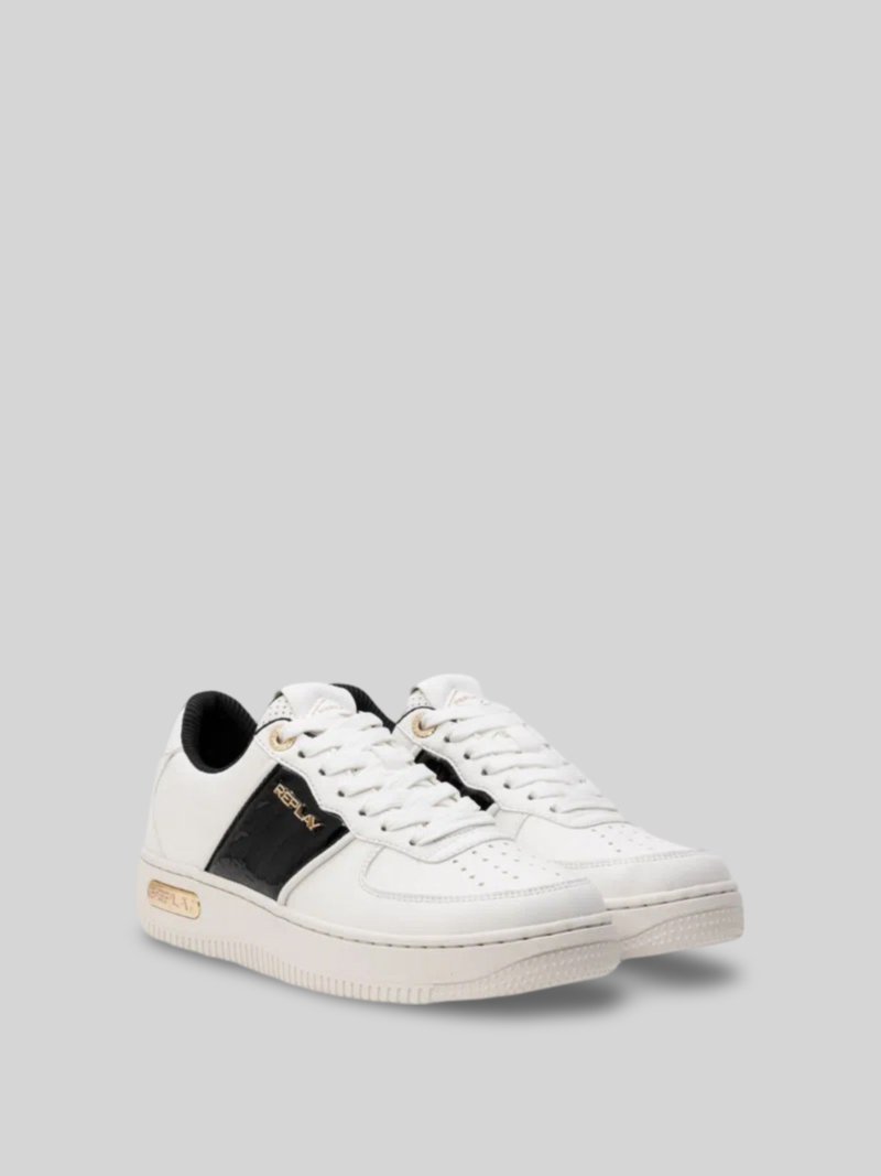 REPLAY EPIC W SHINY SNEAKERS WHITE - Switch On Africa