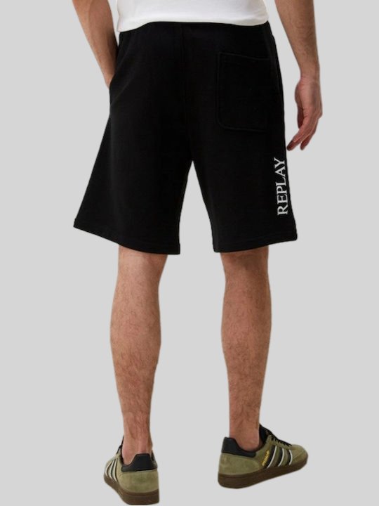 Replay L logo Shorts Black - Switch On Africa