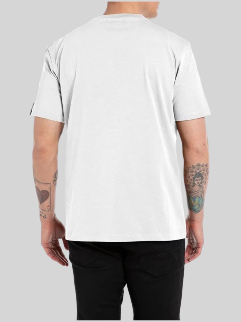 Replay L logo Tee White - Switch On Africa