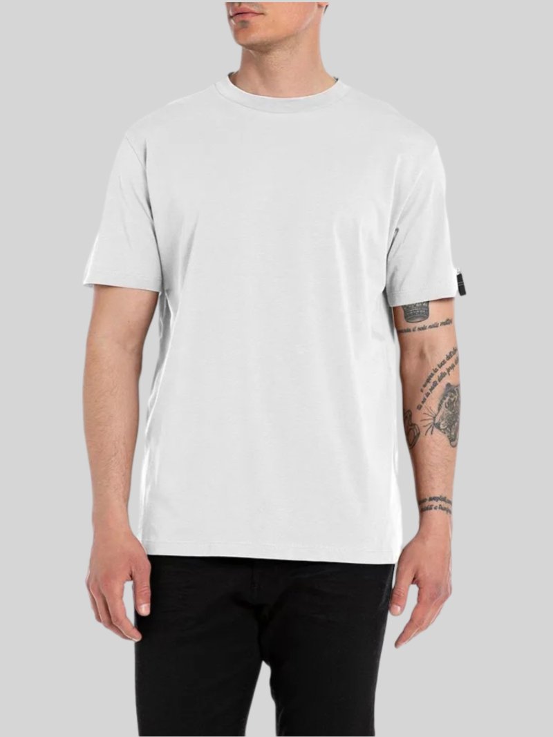 Replay L logo Tee White - Switch On Africa