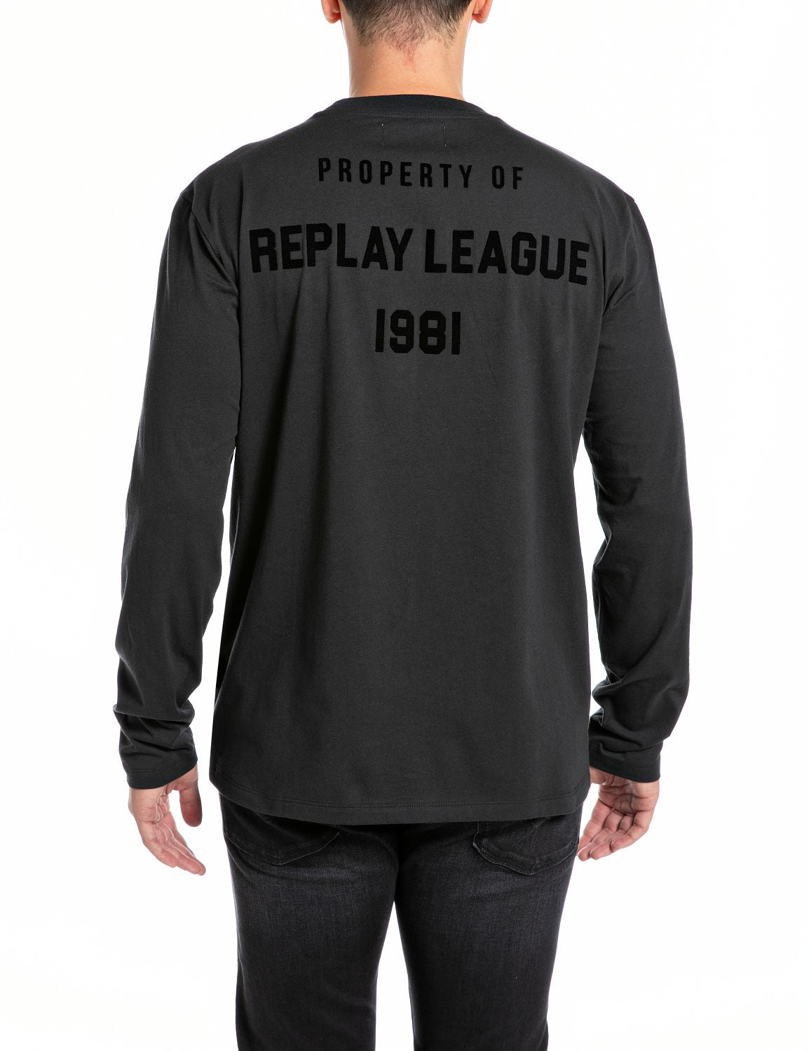 Replay Long Sleeve RY Shirt Black - Switch On Africa