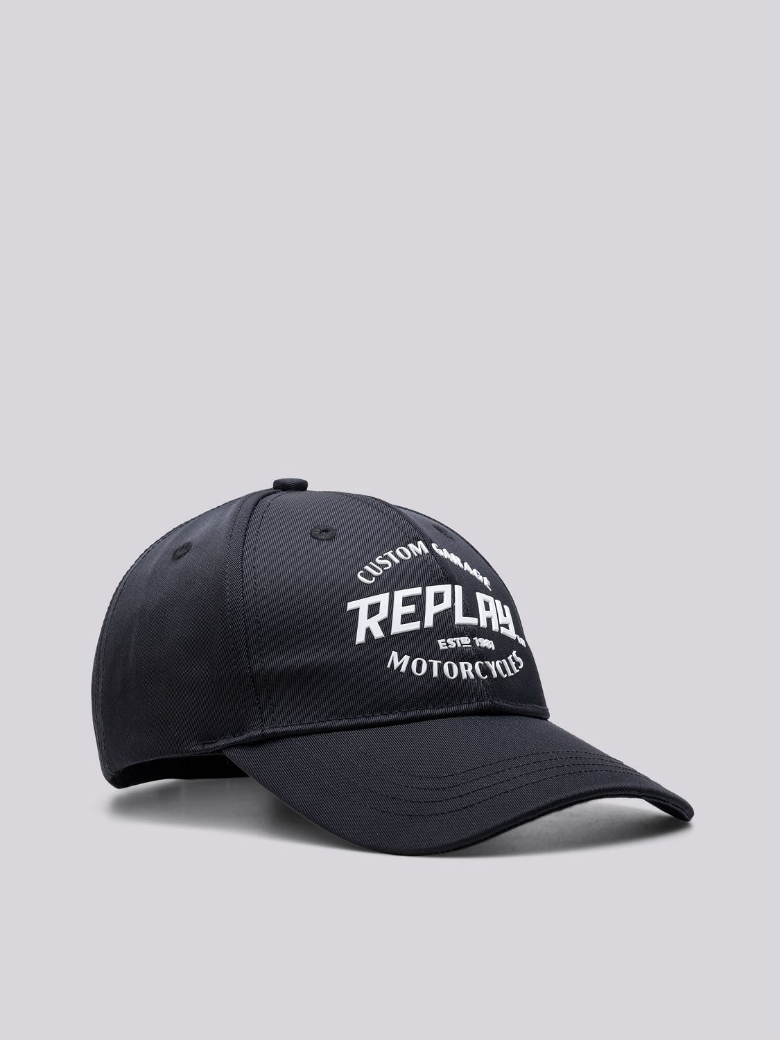 Replay Motorcycle Cap Black - Switch On Africa