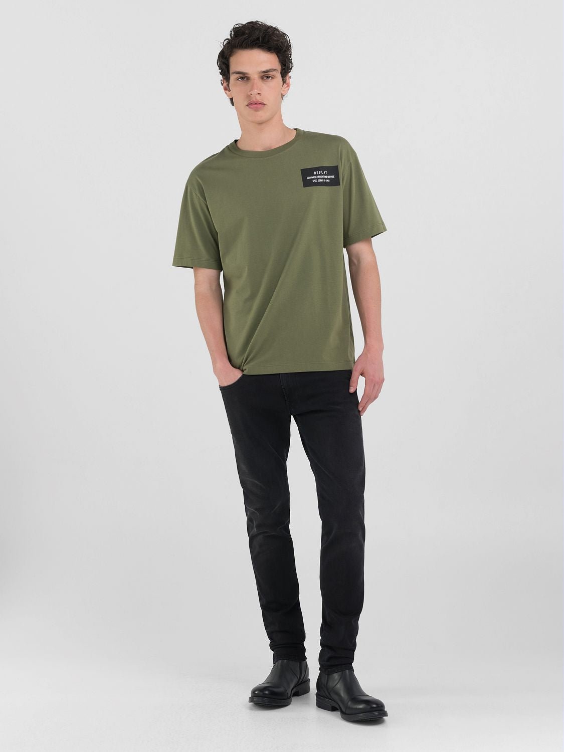 Replay Purpose Tee Army - Switch On Africa