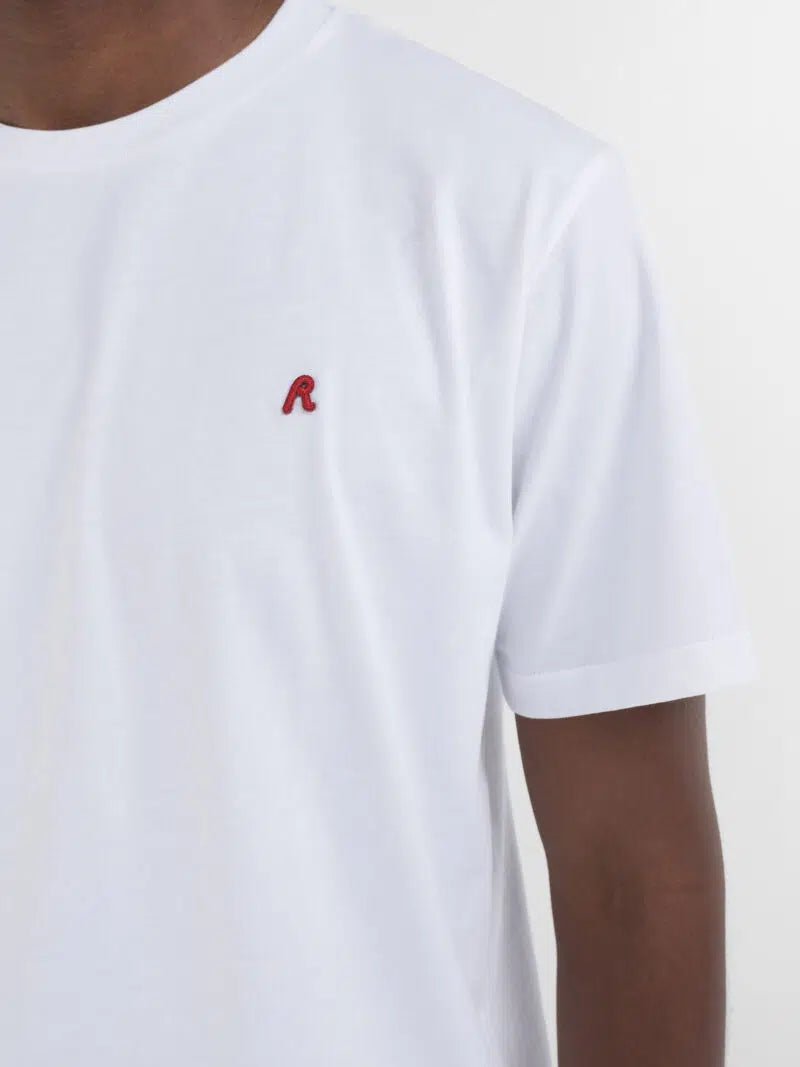 Replay R Logo T-Shirt White - Switch On Africa