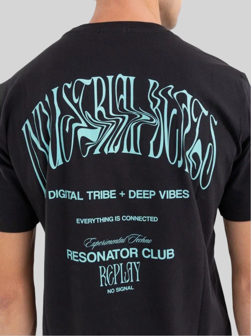 Replay Resonator Tee Black - Switch On Africa