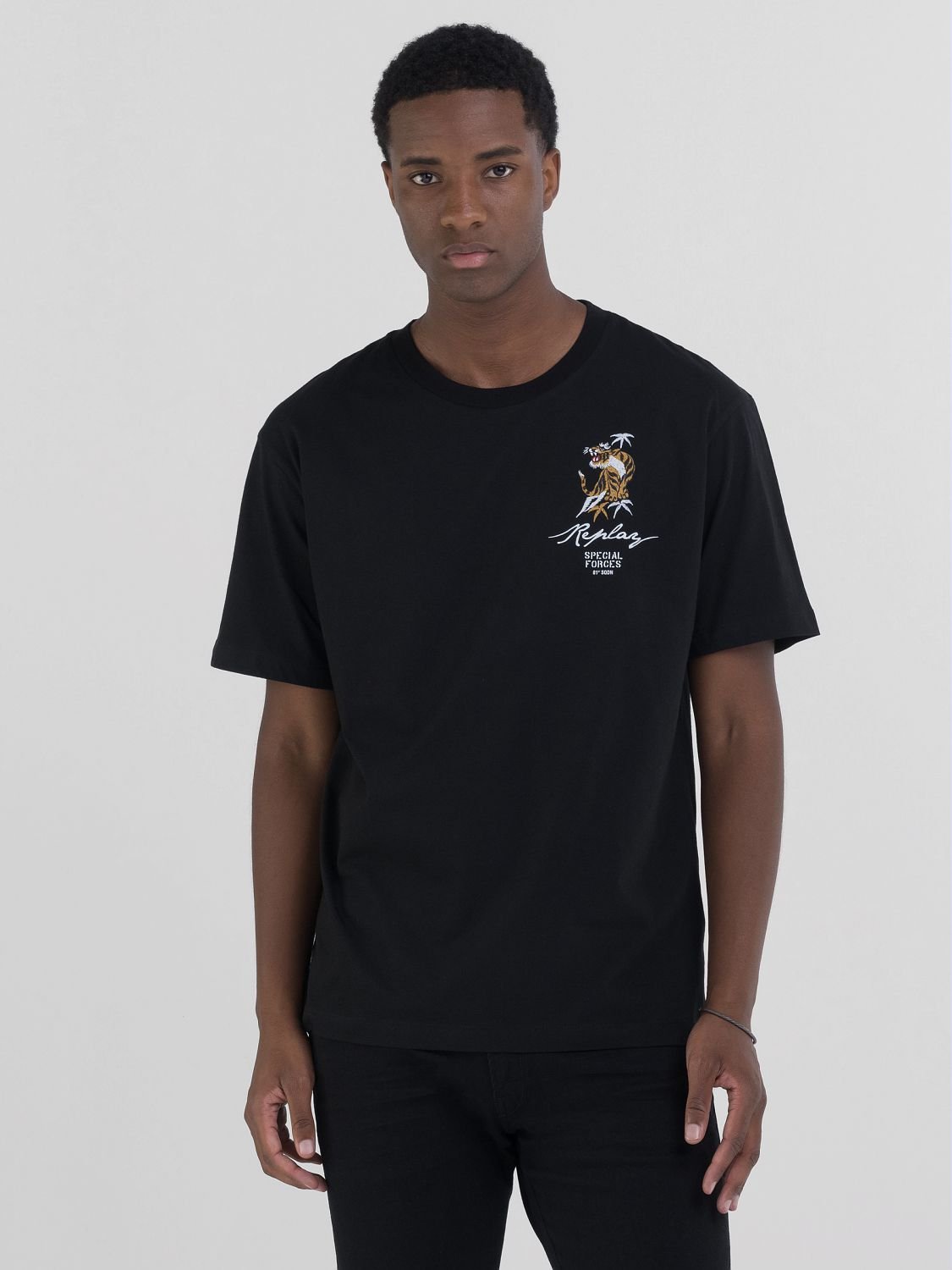 Replay Special Forces Tee Black - Switch On Africa