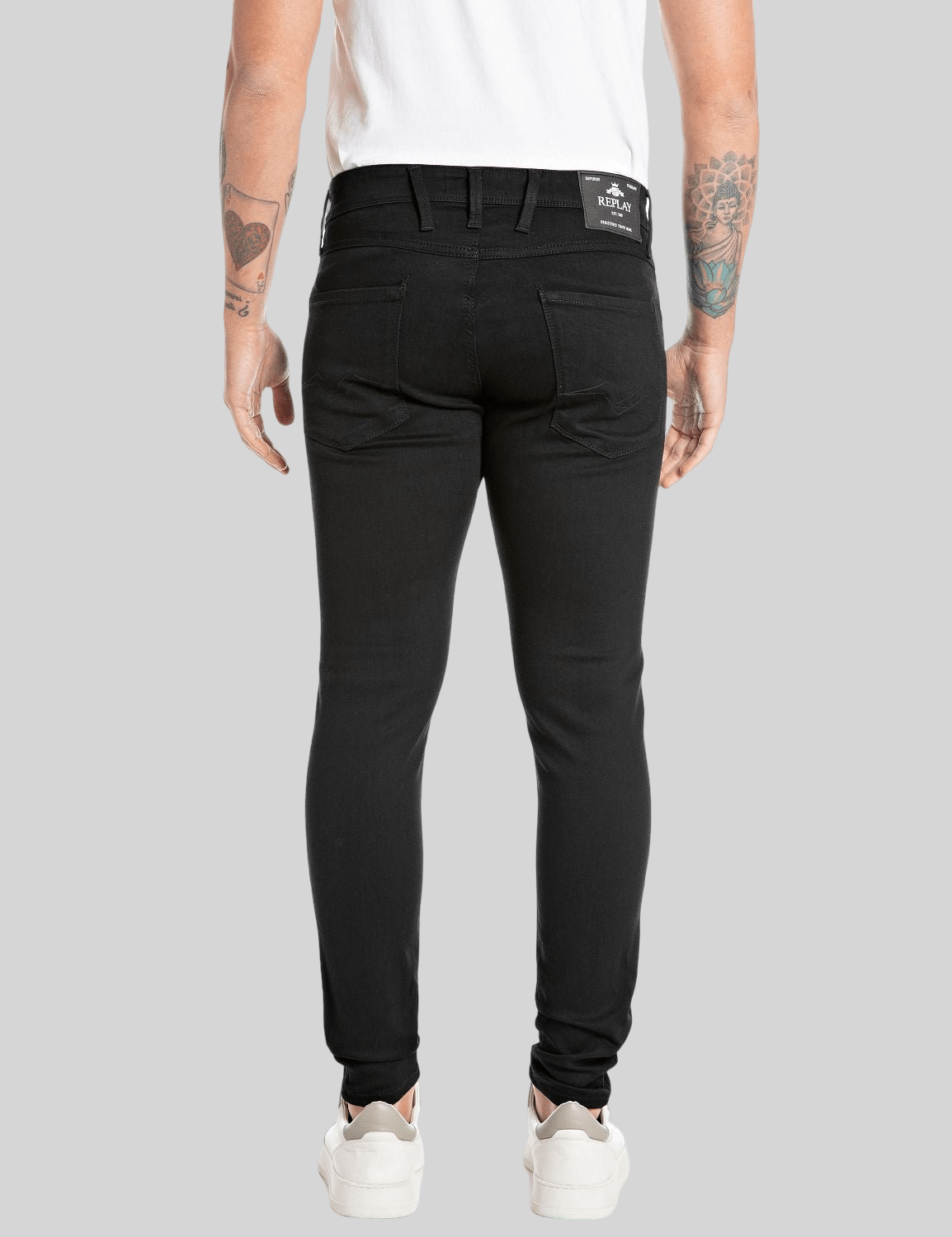Replay Superior Bronny Black Jean - Switch On Africa