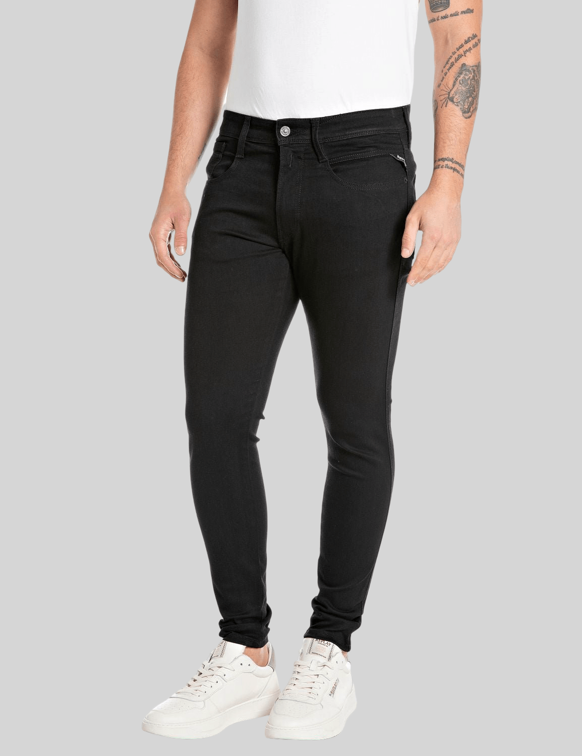 Replay Superior Bronny Black Jean - Switch On Africa