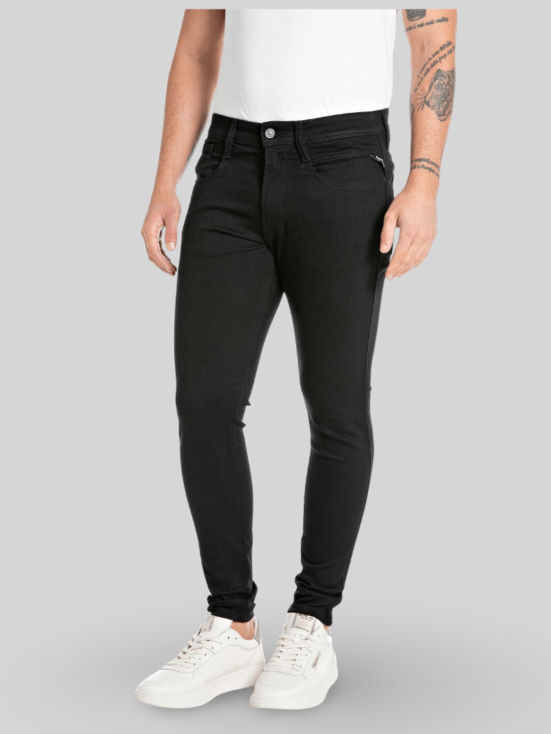 Replay Superior Bronny Fit Jean Black - Switch On Africa