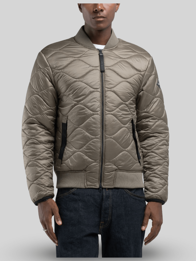 Replay Superior Puffer Jacket Olive - Switch On Africa