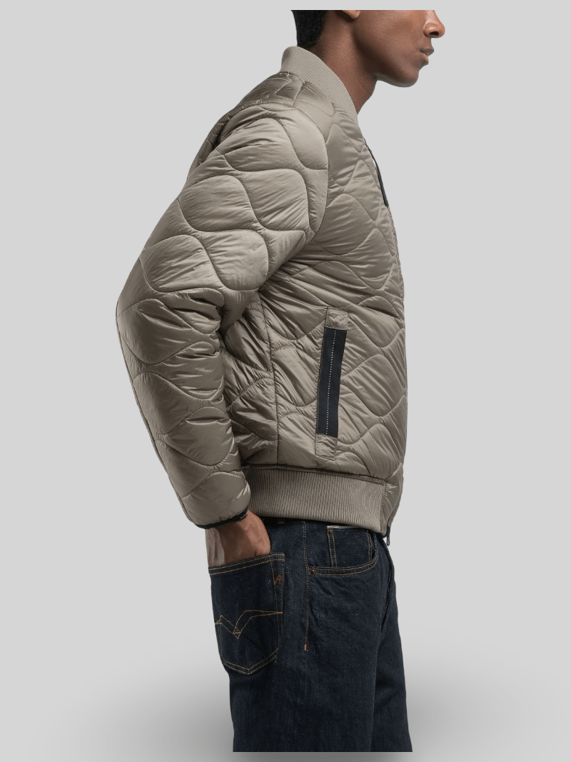Replay Superior Puffer Jacket Olive - Switch On Africa