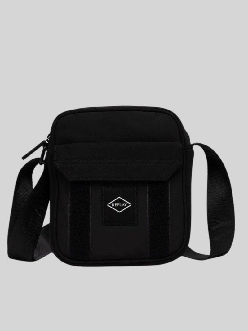 Replay Velcro Side Bag Black - Switch On Africa