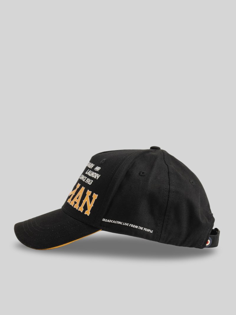 THE WANDERERS CAP - BLACK - Switch On Africa
